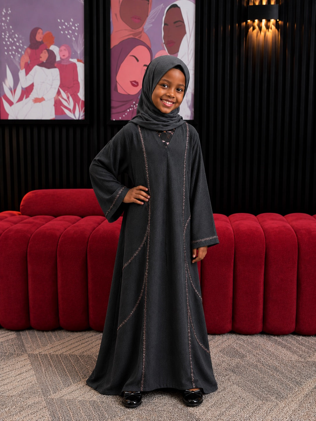 Kids Abaya 07