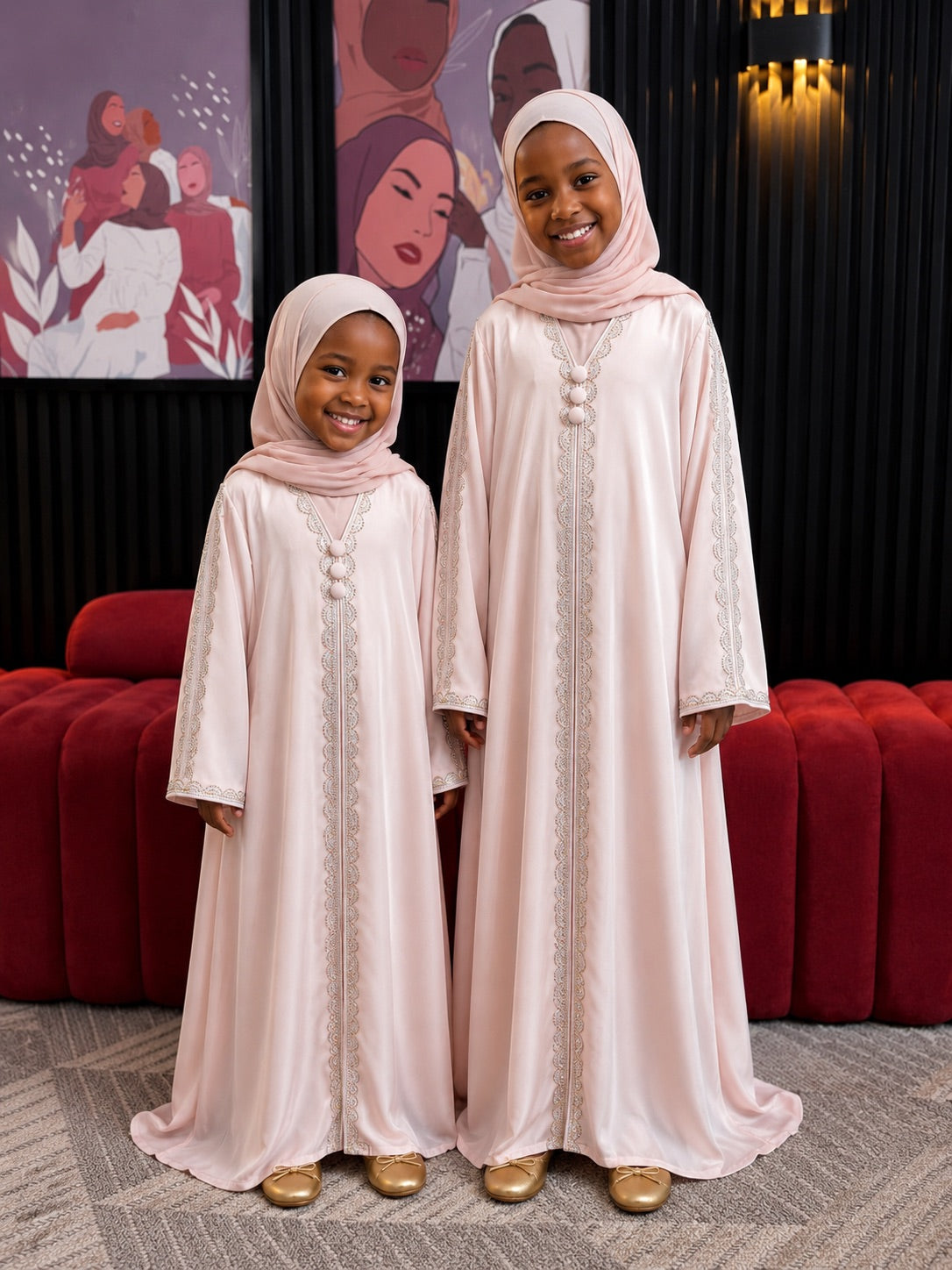 Kids abaya 08