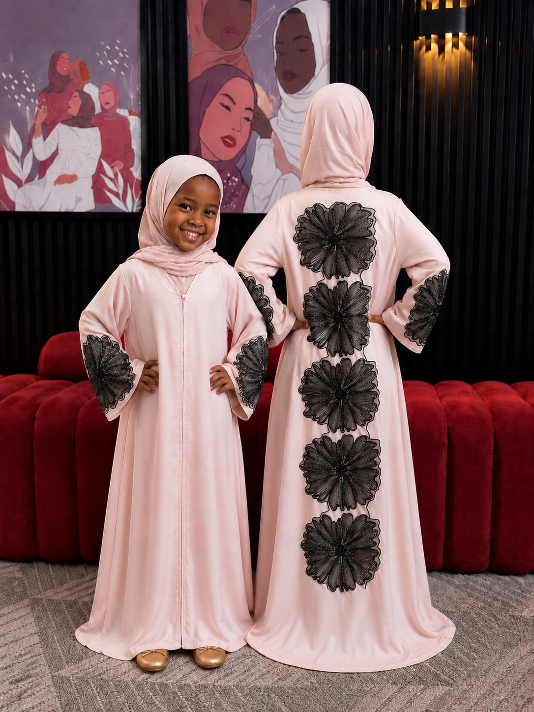 Kids abaya 01