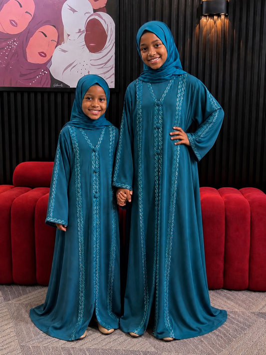 Kids abaya 12