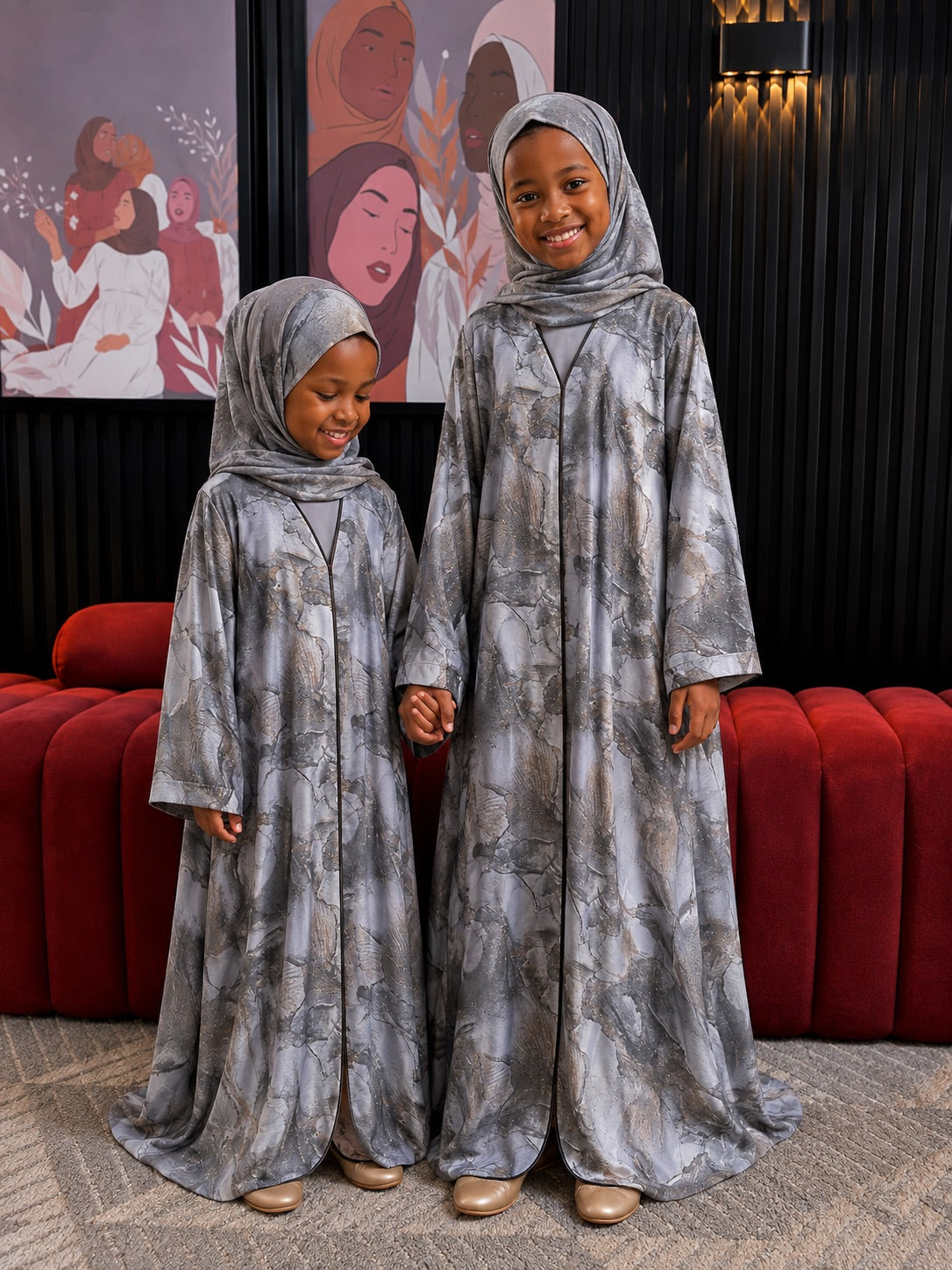 Kids abaya 06