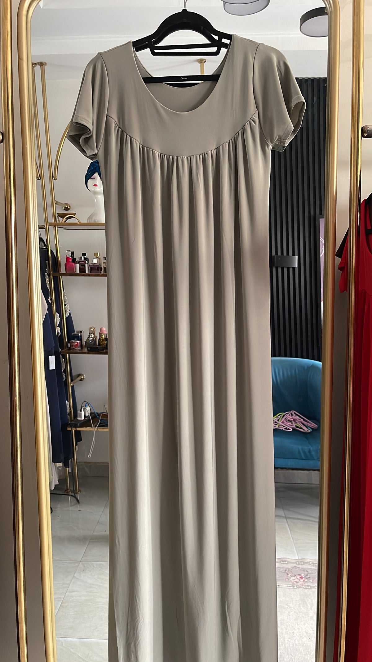 Underdress -Gathers shortsleeve